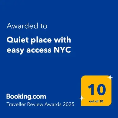 Quiet place with easy access NYC