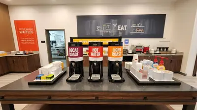 a table in a store with at Hampton Inn & Suites Somerset in Somerset
