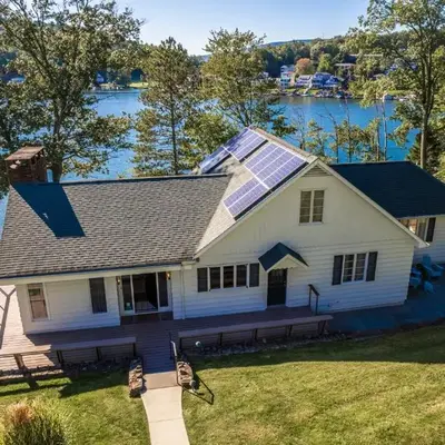 Lakefront Home at Lake Winola
