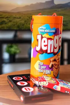 a bag of jen cereal sitting on top of a table at Elegant Bd,EWR AIRPT,Nyc, Free Pkng, Prudential CNTR, American Dream Mall in Elizabeth