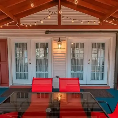 Cheerful Chalet - Fireplace