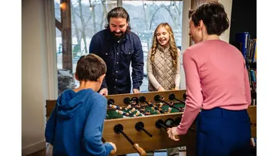 a group of people looking at a display of wine bottles at Lakefront, Pool, Hot Tub, Boats, Game Room, Pets in Bushkill