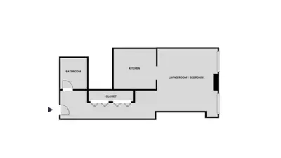 a schematic diagram of the experimental apparatus at Financial District studio w gym doorman NYC-1289 in New York
