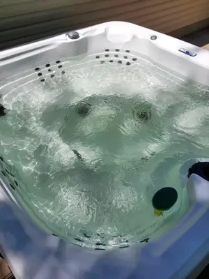 a sink filled with water in a sink at Luxury 6 BR Rebel Ridge Retreat-Sleeps 16-Hot Tub & Linens Included in Albrightsville