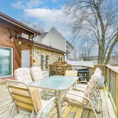 Waterfront Lake Hopatcong Home with Boat Dock!