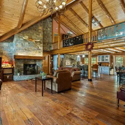 Bigwood Cabin Near Camelback Skiing Hot Tub Game Room Firepit Yard