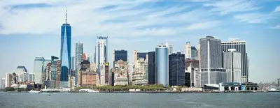 a view of a city from the water with at CLINTON HILLS - Newark in Newark