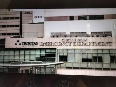 a building with a sign on the side of it at Hollywood in East Orange