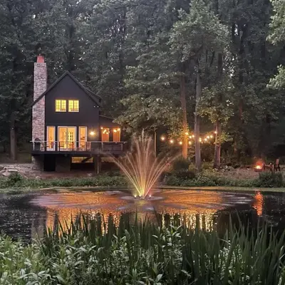 The Roundtop Chalet romantic couples getaway