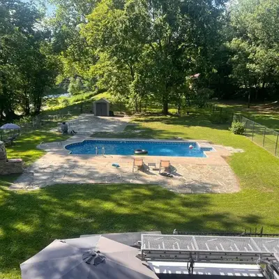 Beautiful River front home with private pool