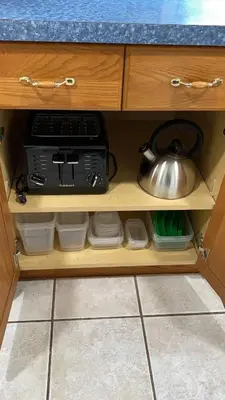 a kitchen drawer with a tea kettle on it at Spacious 2BD near Princeton, Cafes! Family, Backyard, Parking