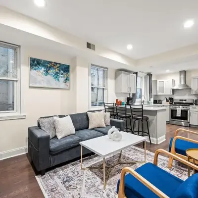 Spacious 3-Bedroom Apt in the Heart of Philly