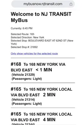 a screenshot of a cell phone with the text welcome to nivaniki my bus at Private Room C West NY, NJ 12 mints from NYCity Times Square in West New York
