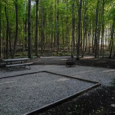 Campsite 1 at Moon Valley Campground