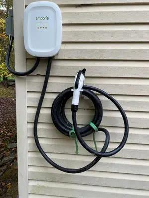 a hose is hooked up to a house at Family fun at Casa Ledges in Tobyhanna