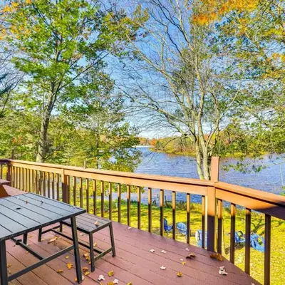 Walk to Beach Arrowhead Lake Home
