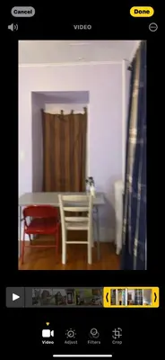 a picture of a room with a table and a chair at Convenient location near Manhattan easy trip to Times Square in North Bergen