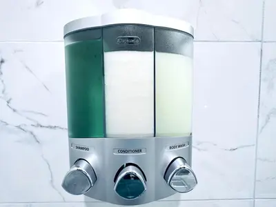 a white and green blender sitting on a counter at NEW - 1 Bedroom close by Rittenhouse Square in Philadelphia
