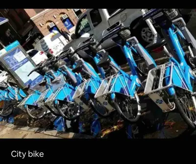 a group of motorcycles parked in a parking lot at New - Suite close by Rittenhouse Square in Philadelphia