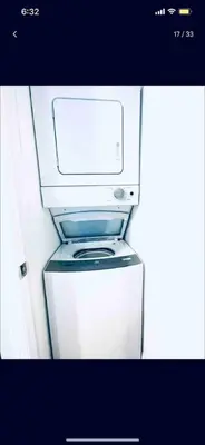 a white microwave sitting on top of a white appliance at Rittenhouse Square near Kimmel Center Studio in Philadelphia
