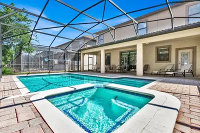 a swimming pool in the backyard of a house at MYR1466 in Philadelphia
