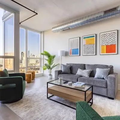 Chique Loft 10 Min from NYC with Gym