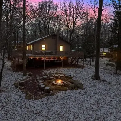 Mountain Holidays-Sleeps 18 Firepit Bar & Gameroom