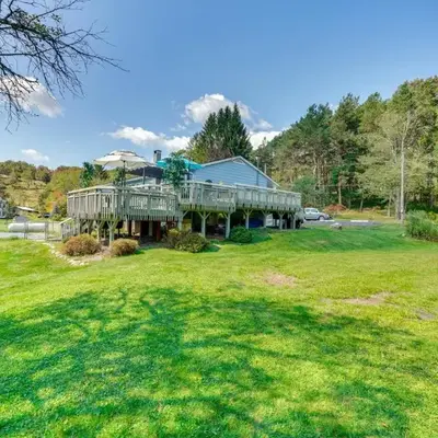 Peaceful 1-Acre Parksville Home Large Deck and Yard