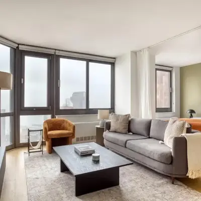 Tribeca Studio w City views Gym Pool NYC-110
