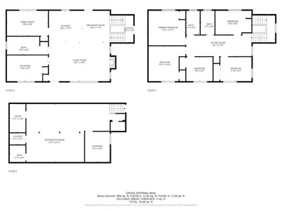 a floor plan of a house at Pocono River front Home near Camelback Resort in Barton Glen