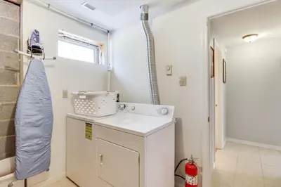 a bathroom with a sink and a shower at Walk to Lake Harmony Family Retreat with Decks! in Albrightsville