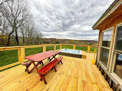 Gallery image of Picture Worthy Cabin with Hot Tub on 10 Private Acres in Sterling