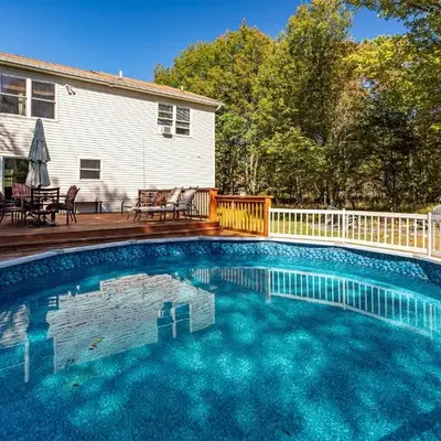 Cedar Cove Retreat Pool BBQ Game Room