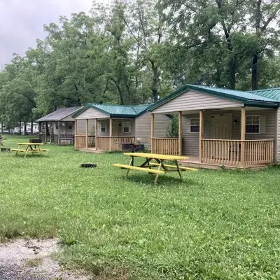 Rustic Cabin Rental on Family-Friendly Campsite near Harrisburg