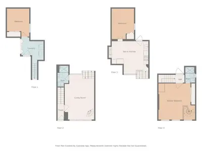 a floor plan of the proposed layout for a house at Free Parking -NEW 3BR-2Bath, 5 Beds, 10 Min to NYC, Sleeps 7 in Hoboken