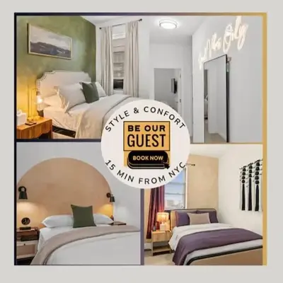 Style & Comfort 3 Rooms -15 min from NYC