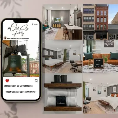 SLEEP 8 Outdoor Patio-Old City- 2 NEW Townhouses