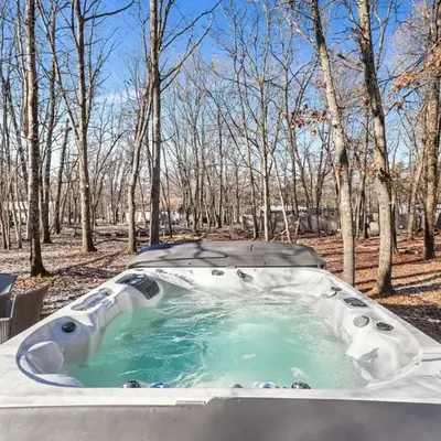 Pocono Home Hot tub Camelback Lake Pool