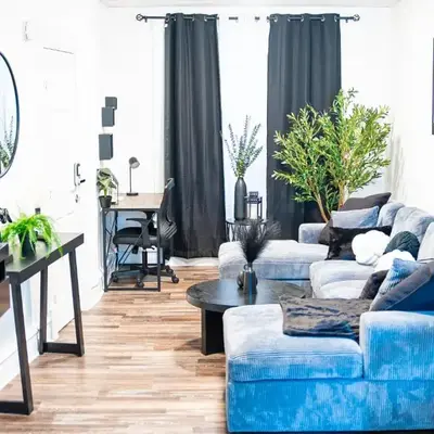 The Cozy Grey Haven Home - 1st floor