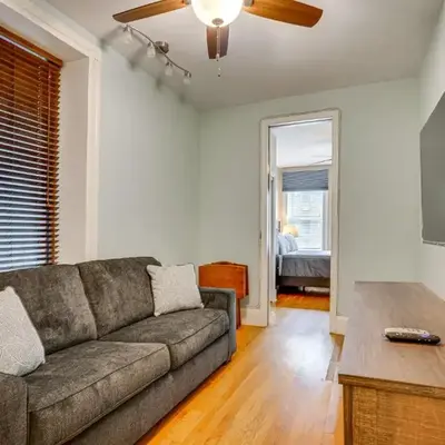 Walk to Washington St Hoboken Apt with Balcony!