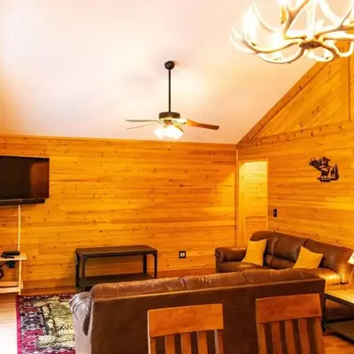 Deer Crest Cabin 5Bedroom near JFBB ski area/Lake