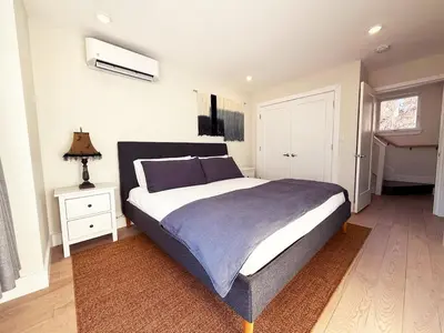 a bedroom with a large bed in a room at The Executive - Center-City - 3BR-4Bath-Private-Garage in Philadelphia