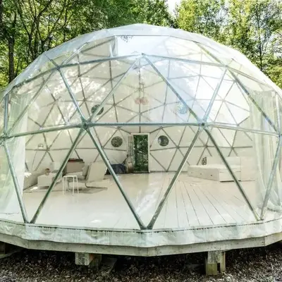 Incredible Spacious Dome for A Group Glamping Experience Surrounded by Nature in Woodridge