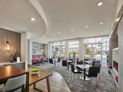 a dining room with a table and chairs at AVE Union - Furnished Apartment, Union NJ in Union