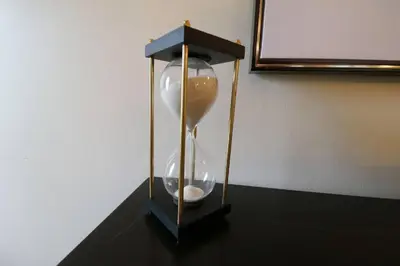 a clock sitting on top of a table at Private Oasis Ranch • In Town Princeton • 2BR/2B in Princeton