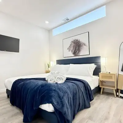 1BR Apt King Bed FREE Parking Gym - RoofTop 609
