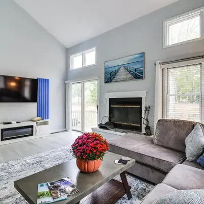 Family Gem with Deck Across From Shawnee Mountain!
