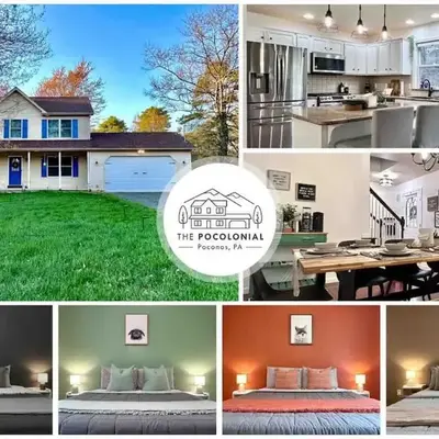 Pocolonial Charming 4BR Mountain Retreat