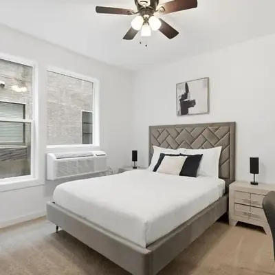 Cozy 1BR home inside the Fairmount Square building