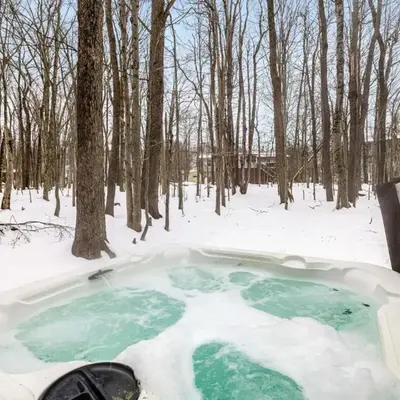 Hot Tub + Fire Pit • Game Room • Community Pool
